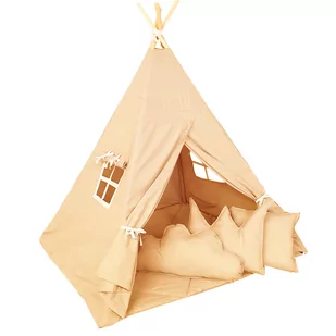 Namiot Tipi dla dzieci 3 poduszki mata Wigwam / EDISA - Namioty i tipi dla dzieci - miniaturka - grafika 1