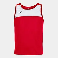 Koszulki męskie - Joma Race męski t-shirt, czerwony/biały, 2XS - miniaturka - grafika 1