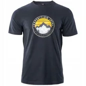 Koszulki męskie - Koszulka Męska HI-TEC ZERGO T-Shirt Podkoszulek Sportowa na co dzień L - miniaturka - grafika 1