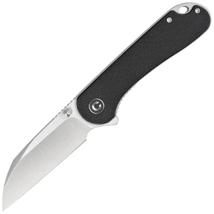 Nóż składany Civivi Elementum Wharncliffe Black G10, Satin Nitro-V (C18062AF-1) - Noże - miniaturka - grafika 1