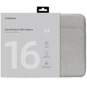 Torby na laptopy - INNOSTYLE TORBA NA LAPTOPA 16" WODOODPORNA ETUI OMNIPROTECT SLIM SZARY - miniaturka - grafika 1