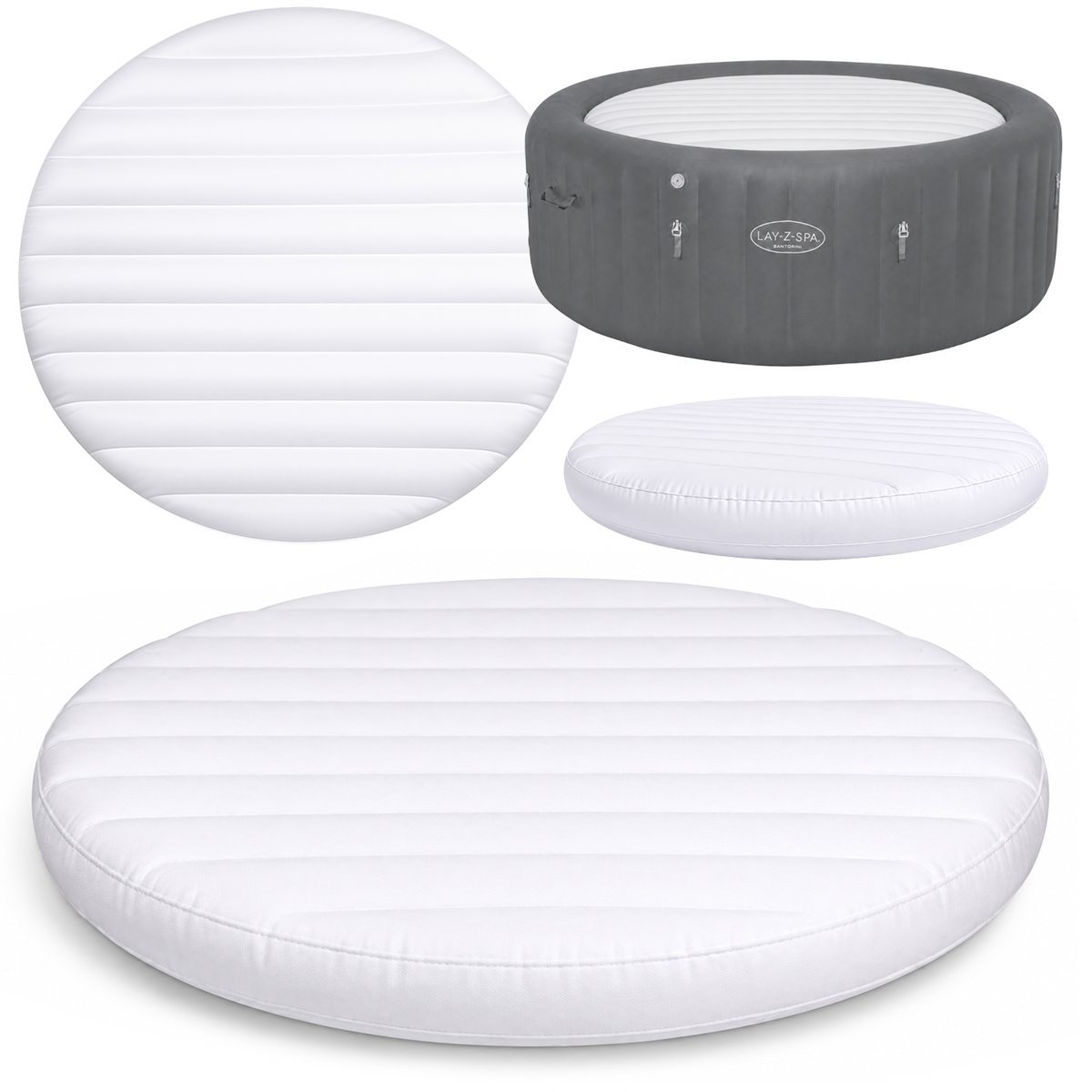Bestway nakrywa termiczna dmuchana pokrowiec jacuzi lay-z-spa 60075