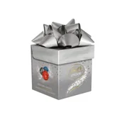 Bombonierki i czekoladki - Pralinki Lindt Lindor Cube Silver 75g - miniaturka - grafika 1