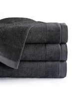 Ręczniki - Ręcznik Vito 100x150 grafitowy frotte bawełniany 550 g/m2 - miniaturka - grafika 1