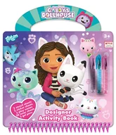 Prace ręczne dla dzieci - Totum, Domek dla lalek Gabby zeszyt kreatywny z naklejkami - miniaturka - grafika 1