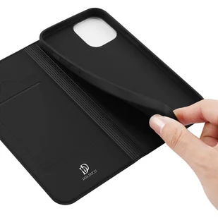 Dux Ducis Skin Pro kabura etui pokrowiec z klapką iPhone 13 Pro czarny - Etui i futerały do telefonów - miniaturka - grafika 8