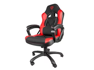 Genesis - Krzesło gamingowe NITRO 330 czarno-czerwone - Fotele gamingowe - miniaturka - grafika 1