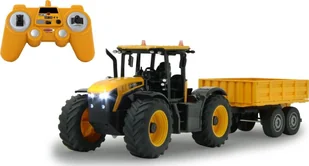 Jamara Jamara JCB Fastrac Traktor mit Kippanhänger 1:24 2,4GHz - Zabawki zdalnie sterowane - miniaturka - grafika 1