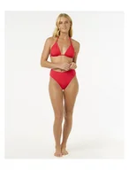 Stroje kąpielowe - Stanik kąpielowy RIP CURL Premium Surf D-Dd Sliding Tri czerwony XS - miniaturka - grafika 1