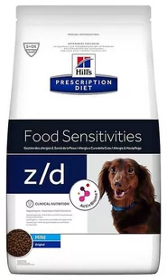 Hills Prescription Diet Canine z/d Food Sensitivities Mini 1,5 kg - Sucha karma dla psów - miniaturka - grafika 1