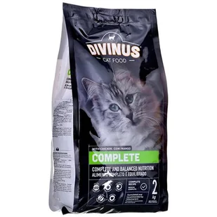 Divinus Cat Complete dla kotów dorosłych 2kg - Sucha karma dla kotów - miniaturka - grafika 1