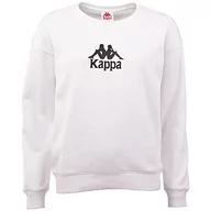 Bluzy damskie - Kappa Damska bluza Lindira, krój regularny, Bright White, S - miniaturka - grafika 1