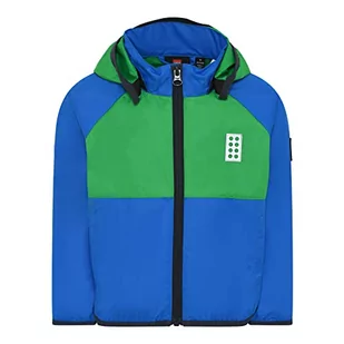 LEGO Jungen Regenjacke Windjacke 5.000 Wassersäule Atmungsaktiv Winddicht LWJochy 206 kurtka, 557 niebieski, 92 - Kurtki i płaszcze dla chłopców - miniaturka - grafika 1