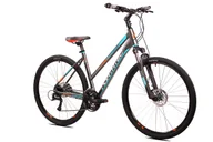 Rowery - Madeira DB AC grafitowo-pomarańczowo-turkusowy 17" - miniaturka - grafika 1