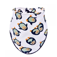 Śliniaki i fartuszki - Śliniak-bandana T-TOMI Penguins - miniaturka - grafika 1