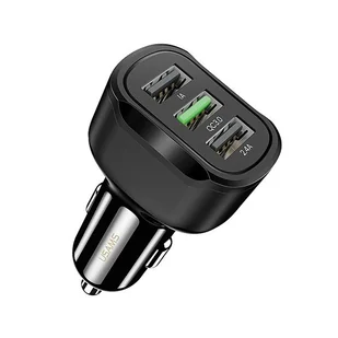 Szyba Ładowarka Do Auta Usams C17 3XUSB Qc 3.0 18W - Ładowarki samochodowe - miniaturka - grafika 1