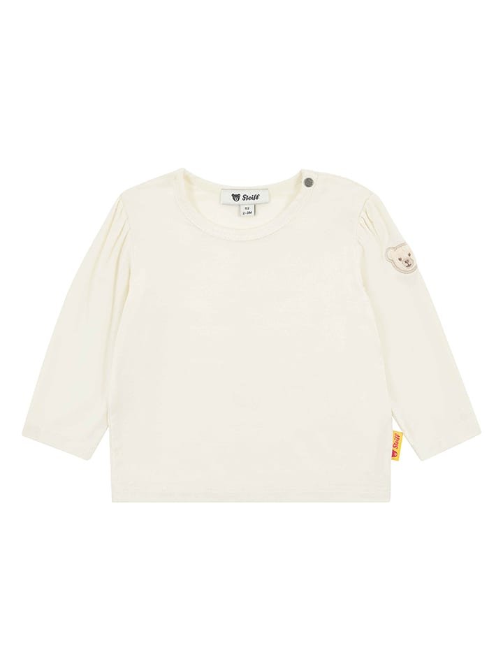 Steiff Koszulka w kolorze kremowym