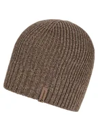 Czapki damskie - Ziener Czapka-beanie "Indigu" w kolorze brązowym - miniaturka - grafika 1