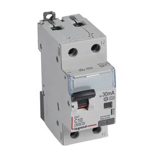 LEGRAND RÓŻNICOWONADPRĄDOWY P 312 2P C 10A 30MA TYP A SERII DX3, 411059 LEGRAN - Bezpieczniki elektryczne - miniaturka - grafika 1