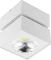 Lampy sufitowe - Oprawa Led Biały Bianco 8W 680Lm 4000K 240V Ip20,36St Kwadrat Ld-Bnc8Wkb-Nb Gtv - miniaturka - grafika 1