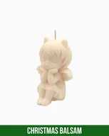 Świece - Świeca Sojowa - Płomień Aniołka - 85 ml - Zapach Christmas Balsam - miniaturka - grafika 1