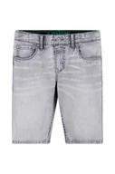 Spodnie i spodenki dla chłopców - Levi's szorty jeansowe dziecięce kolor szary - miniaturka - grafika 1