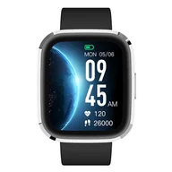 Smartwatch - Garett GRC Style Srebrno-czarny - miniaturka - grafika 1