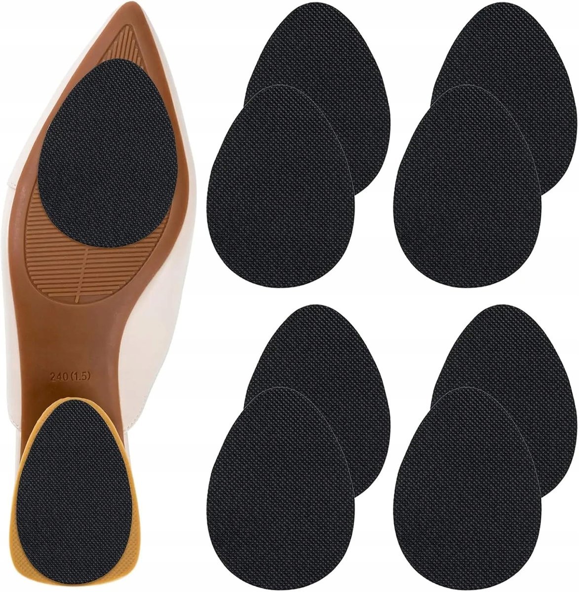 x10 NAKLEJKI NA PODESZWĘ ANTYPOŚLIZGOWE WKŁADKI NAKLEJKI NA PODESZWY BUTÓW