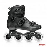 Rolki - Rolki Rollerblade Crossfire - Czarne - miniaturka - grafika 1