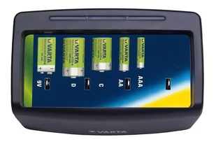 Varta Ładowarka Universal CHARGER 9V R14 R20 bez akumulatrów BAVA ŁAD 57648 - Ładowarki i akumulatory - miniaturka - grafika 1