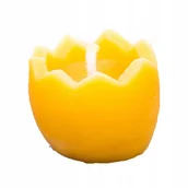 Świece - Świeca z wosku pszczelego jajko skorupka - miniaturka - grafika 1