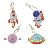 Dekoratorstwo - Breloczki diamond painting (213) DIY dla dzieci - miniaturka - grafika 1