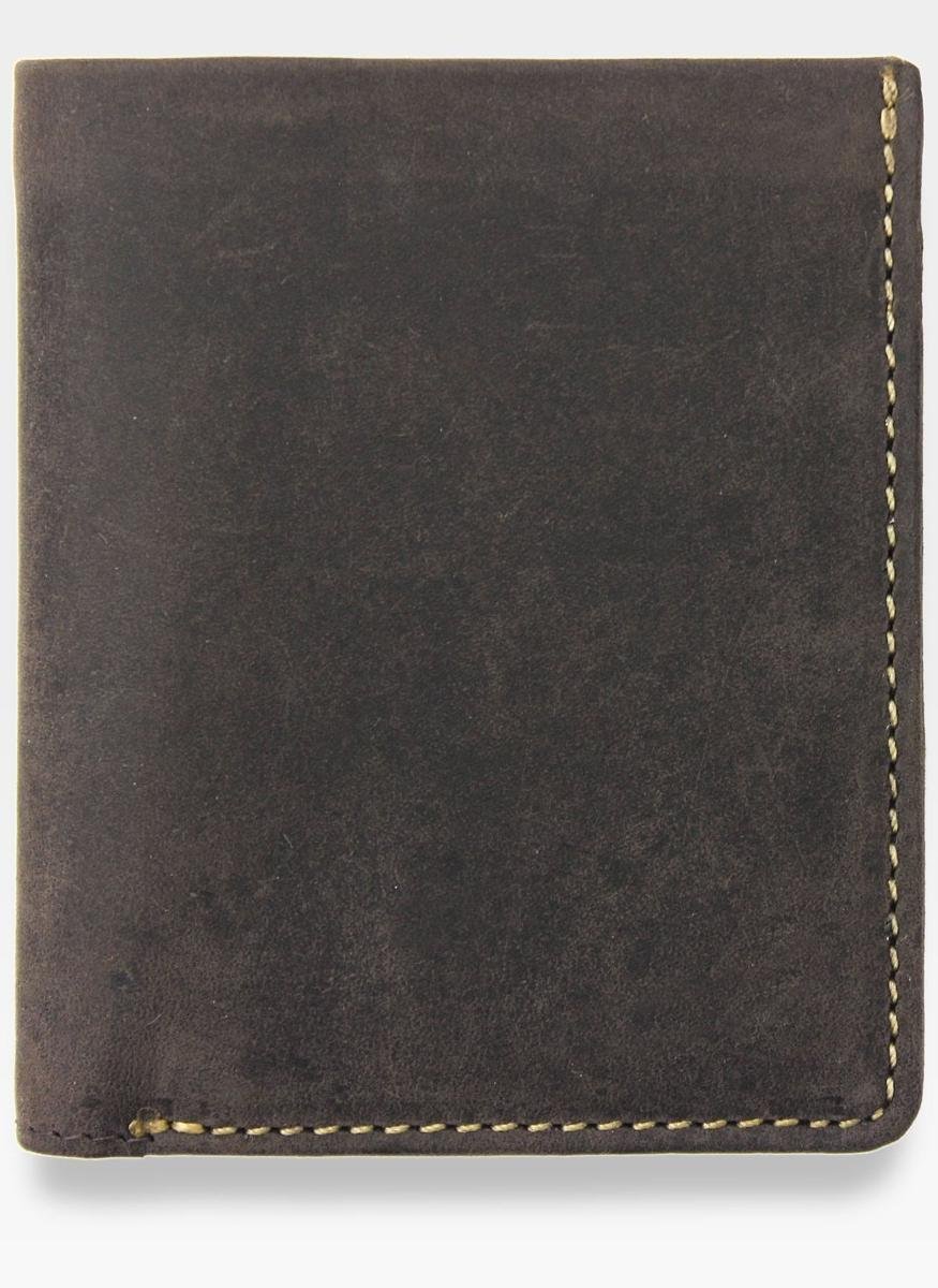 Visconti, Etui męskie na karty, ciemny brąz, technologia RFID