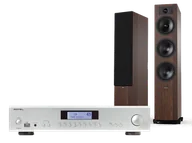 Zestawy stereo - Rotel A12 MkII (srebrny) + Tesi 6 (mokka) - miniaturka - grafika 1