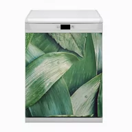 Dekoracje domu - Ozdobny Bluedecor Magnes na zmywarkę Zielone liście 60x80 - miniaturka - grafika 1