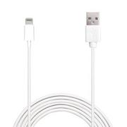 Kable USB - PURO Kabel połączeniowy USB Apple złącze Lightning MFi 2m (biały) 10_5347 - miniaturka - grafika 1