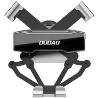 Uchwyty samochodowe do telefonów - Dudao Dudao samochodowy uchwyt grawitacyjny do smartfona czarny (F11Pro) F11Pro-black - miniaturka - grafika 1