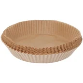 Akcesoria i części AGD - Foremki papierowe do Air Fryera BRUNBESTE 16 cm (100 sztuk) Brązowy - miniaturka - grafika 1
