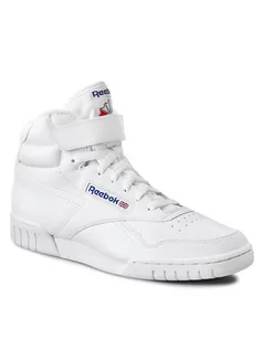 Buty sportowe męskie - Reebok Ex-O-Fit Hi biały 3477 - grafika 1