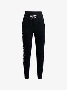 Damskie dresy Under Armour  Rival Fleece Joggers-BLK L - Spodnie sportowe damskie - miniaturka - grafika 1