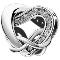 Charmsy - Charms do Pandora - CHARMS SERCE NIESKOŃCZONOŚĆ - miniaturka - grafika 1