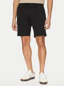 Spodenki męskie - Tommy Hilfiger Szorty materiałowe Harlem MW0MW23568 Czarny Regular Fit - miniaturka - grafika 1