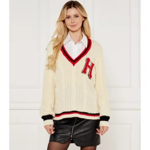 Silvian Heach Sweter MALAIKA Relaxed fit - Swetry damskie - miniaturka - grafika 1
