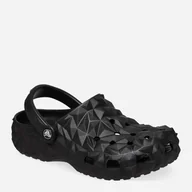 Klapki i japonki damskie - Chodaki damskie Crocs Classic Geometric Clog 209563-001 39-40 Czarne (196265577873) - miniaturka - grafika 1