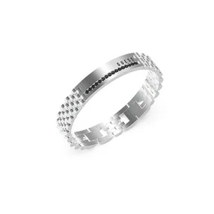 Biżuteria GUESS JUMB03203JWST. Bransoletka, Kolor szary. Mężczyzna. - Bransoletki - miniaturka - grafika 1