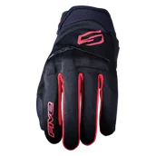 Rękawice motocyklowe - Rękawice Motocyklowe Five Globe Evo Czarny/CzerwonyL - miniaturka - grafika 1
