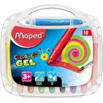 Maped Kredki Colorpeps żelowe 10 kolorów - Przybory szkolne - miniaturka - grafika 2