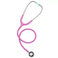Urządzenia medyczne - Dr Famulus DR530 PURE pediatryczny różowy Stetoskop pediatryczny antybakteryjny z etui - miniaturka - grafika 1