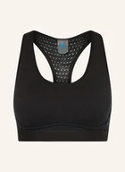 Biustonosze - Odlo Biustonosz Sportowy Ascent schwarz - miniaturka - grafika 1