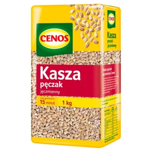 Cenos kasza jęczmienna pęczak 1kg - Kasza - miniaturka - grafika 1